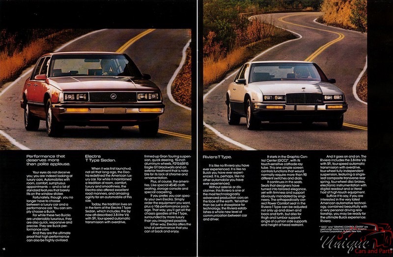 1986 Buick Brochure Page 3